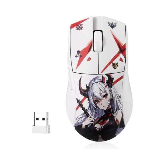 Mouse gaming Redragon M916AK PRO 3-Mode Anime 42G ultraleggero 26K DPI con pulsanti completamente programmabili