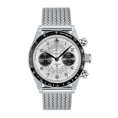 FARASUTE New Japan VK64 Quartz Movement Men Watch Casual 10Bar Waterproof Speed Sports Chronograph Wristwatch Clock Reloj Hombre