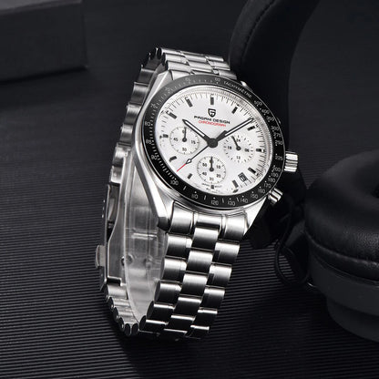 PAGANI DESIGN 2026 New Men's Watches Top Luxury Quartz Watch For Men Auto Date Speed Chronograph AR Sapphire Mirror Wrist watch