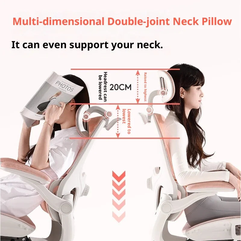 Massage Ergonomic Rattan Chair Folding Office Chaise Sihoo Leather Office Chair With Chairs for Living Room Weightless Desk