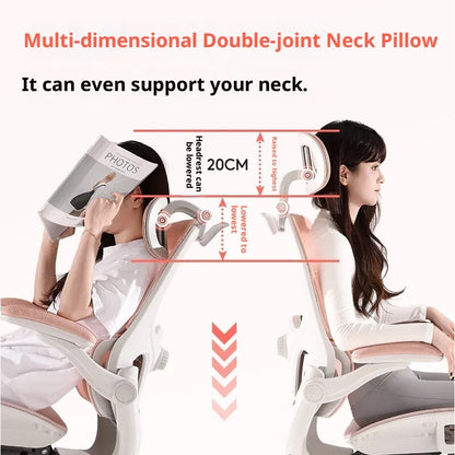 Massage Ergonomic Rattan Chair Folding Office Chaise Sihoo Leather Office Chair With Chairs for Living Room Weightless Desk
