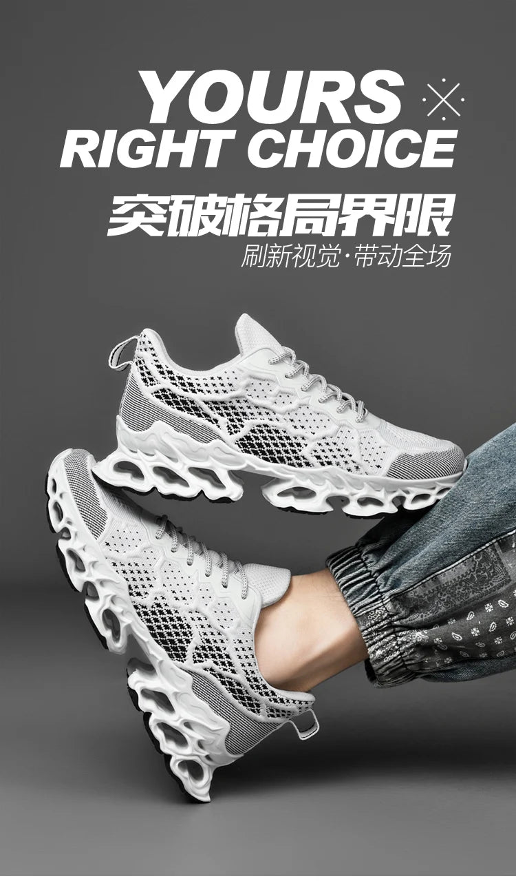 Herresko sneakers afslappede sko til mænd tenis luksussko trainers Race åndbare sko modeslippers løbesko til mænd