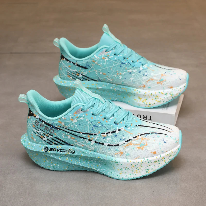 Zapatillas de running para hombre Marathon, transpirables, ligeras y cómodas, calzado casual deportivo de corte bajo resistente al desgaste para hombre
