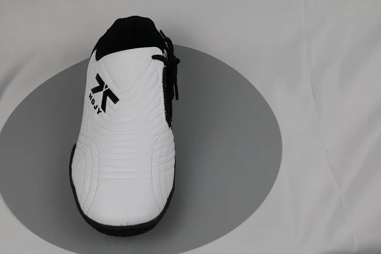 Firmway Professional Taekwondo Shoe for Unisex Soft Sole Kids Kung Fu Comfortable Men Women Tai Chi Karate Shoes White Sneakers