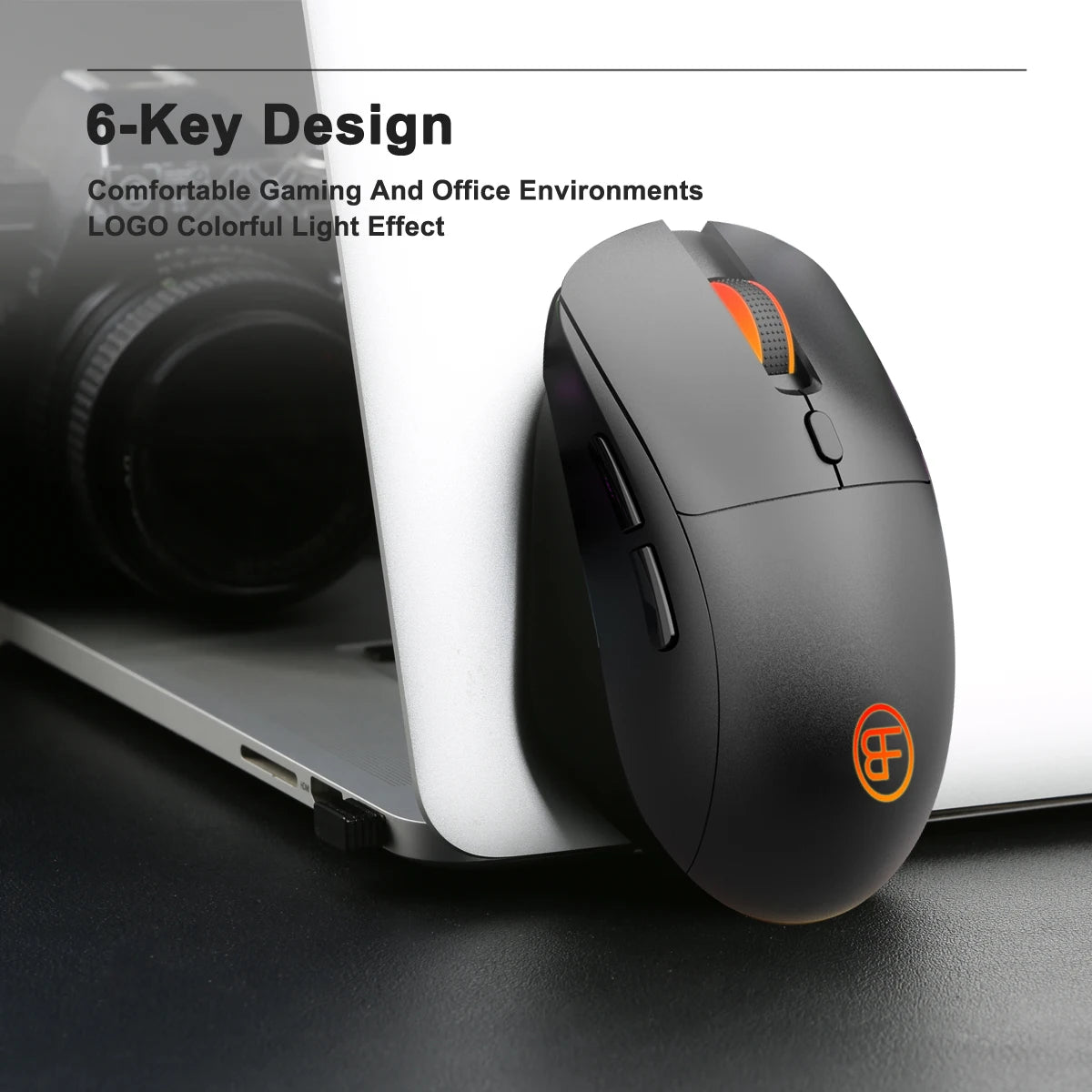 Wired Mouse USB Wired Optical Mouse Ergonomic 7200 DPI Adjustable 6 Buttons Office Mice for PC Laptop Computer Macbook Gamer