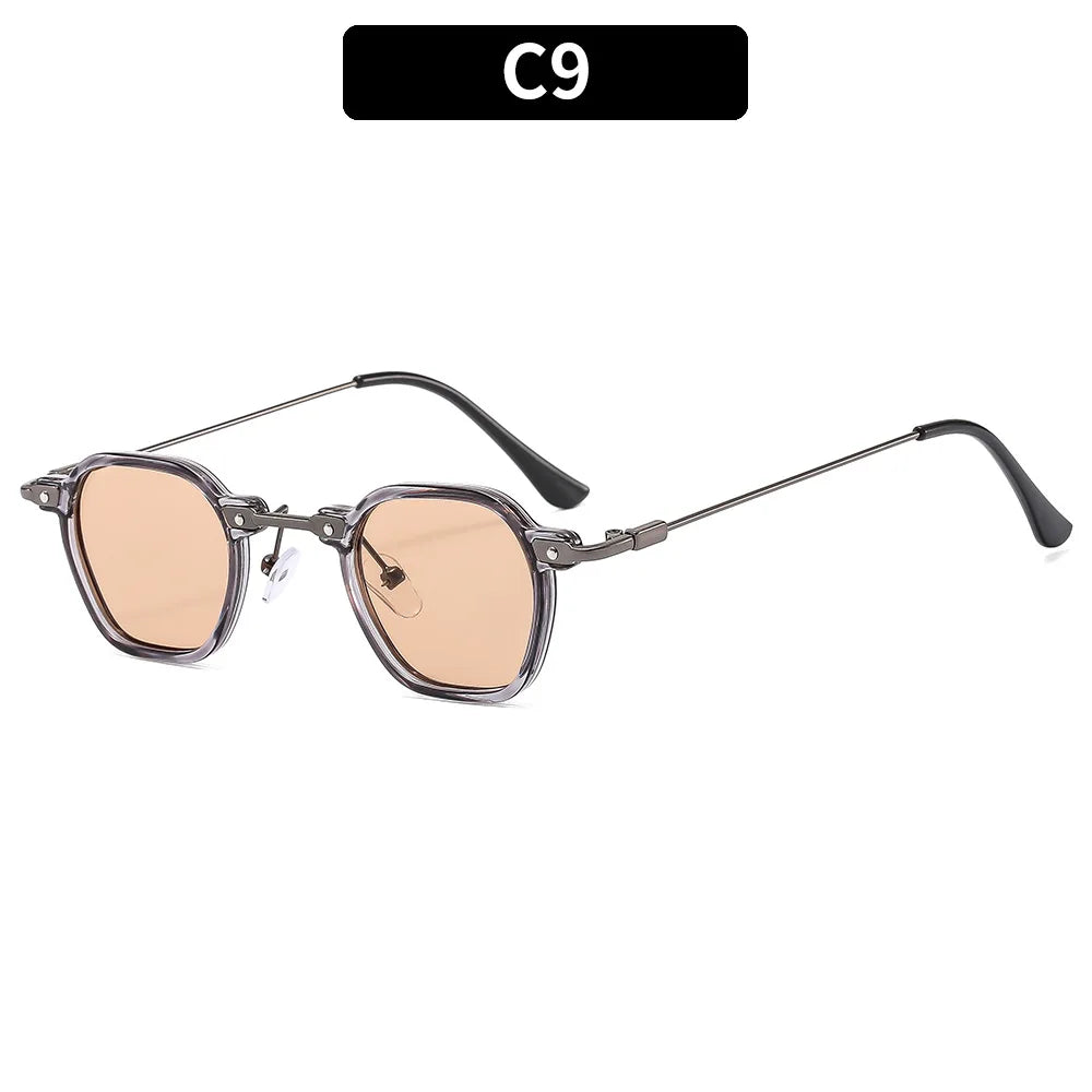 Ochelari de soare mici, pătrați, pentru călărie și condus, pentru femei și bărbați, de marcă, de designer, cu ramă metalică, ochelari de soare, Oculos De Sol, UV400