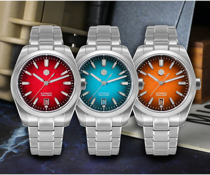 San Martin 36/39/42mm SN0144 JianZhan Gada Watch Miyota 9015 Original Design Chinese Style Dress Men Automatic Mechanical Watch