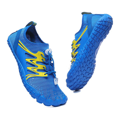 Men's Trail Running Shoes, Lightweight Athletic Zero Drop Barefoot Shoes Non-Slip Outdoor Walking Minimalist Shoes for Women