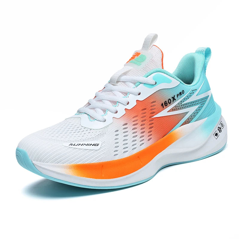 Specialty Marathon Running Shoes for Men Sports Breathable Lightweight Carbon Plate Women's Comfortable Athletic Non-Slip Sneakers