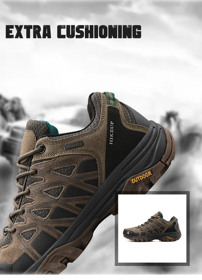 HIKEUP modne outdoor cipele za planinarenje, muške sportske ležerne čizme za planinsko pješačenje i kampiranje, neklizajuće tenisice za muškarce otporne na habanje