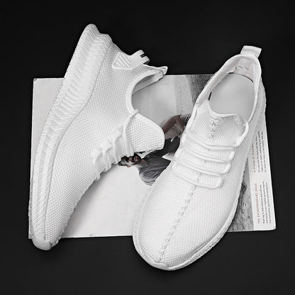 Breathable Men's Running Shoes Fashion Platform Men Casual Shoes Lightweight Women Vulcanized Shoes Flexible Anti-slip Sneakers