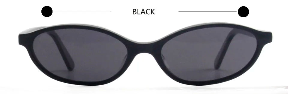 Ochelari de soare mici, ovali, din acetat, la modă, pentru femei, în stilul anilor '90; ochelari de soare vintage pentru bărbați; ochelari polarizați la modă, cu protecție UV400