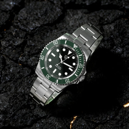 Watchdives WD1680Q V2 Men Watch VH31 Sweep Second Quartz Movement AR Sapphire Luminous BGW9 20Bar Waterproof Steel Wristwatches