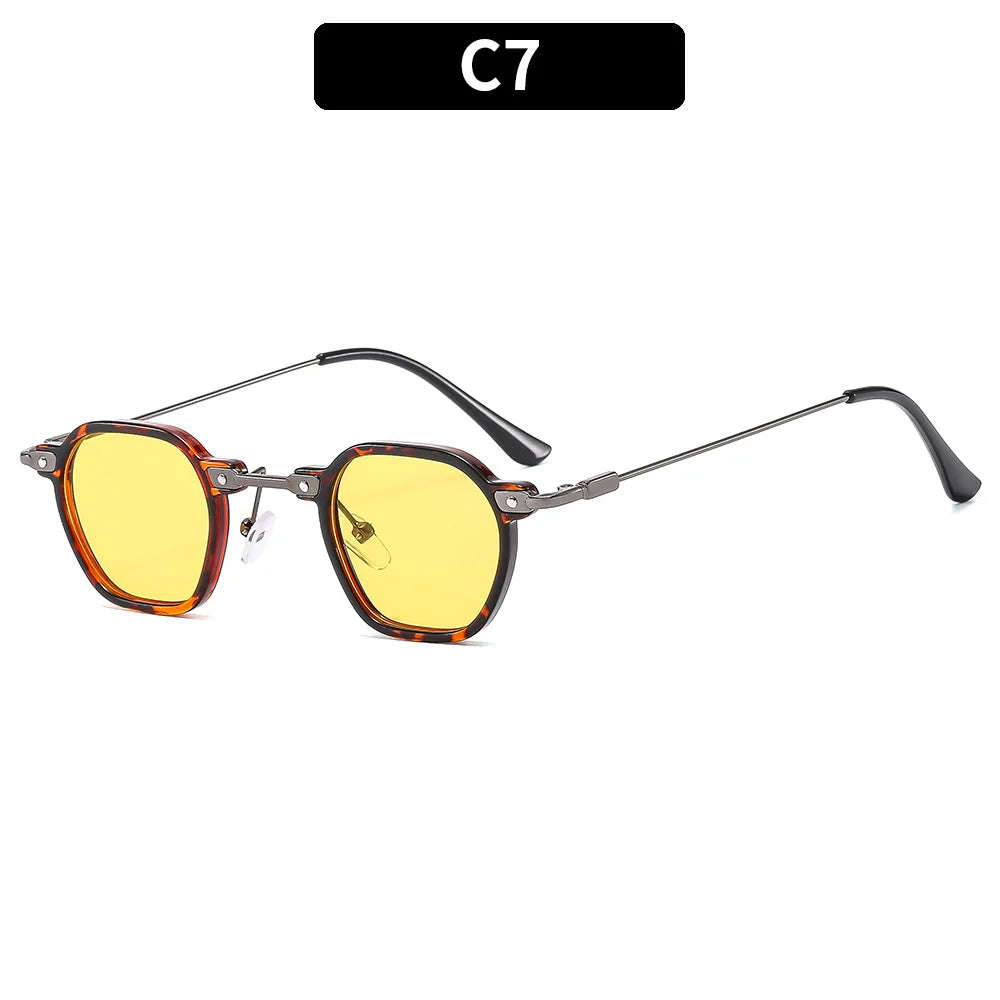 Ochelari de soare mici, pătrați, pentru călărie și condus, pentru femei și bărbați, de marcă, de designer, cu ramă metalică, ochelari de soare, Oculos De Sol, UV400