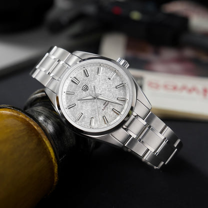 Watchdives WD0003C 38mm Watch VH31 Sweep Seconds Quartz Movement Stainless Steel Watch Elementum Original Design Men Wristwatch