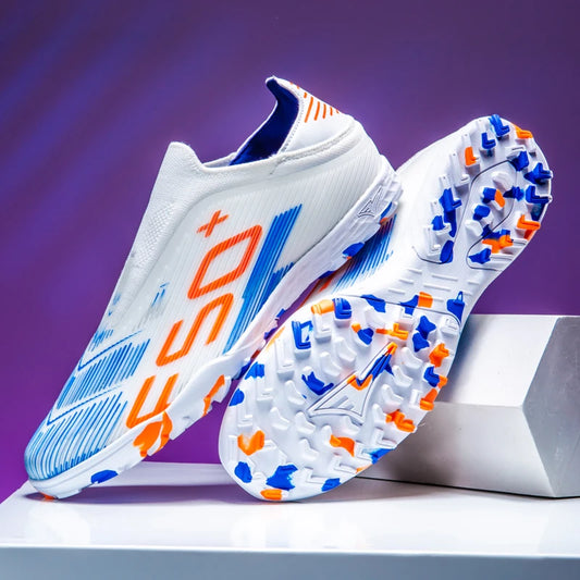 Nouvelles chaussures de football pour hommes, chaussures de football sur gazon, ultralégères, confortables, crampons d'intérieur antidérapants, crampons FG pour terrain synthétique, futsal, adulte, antidérapantes
