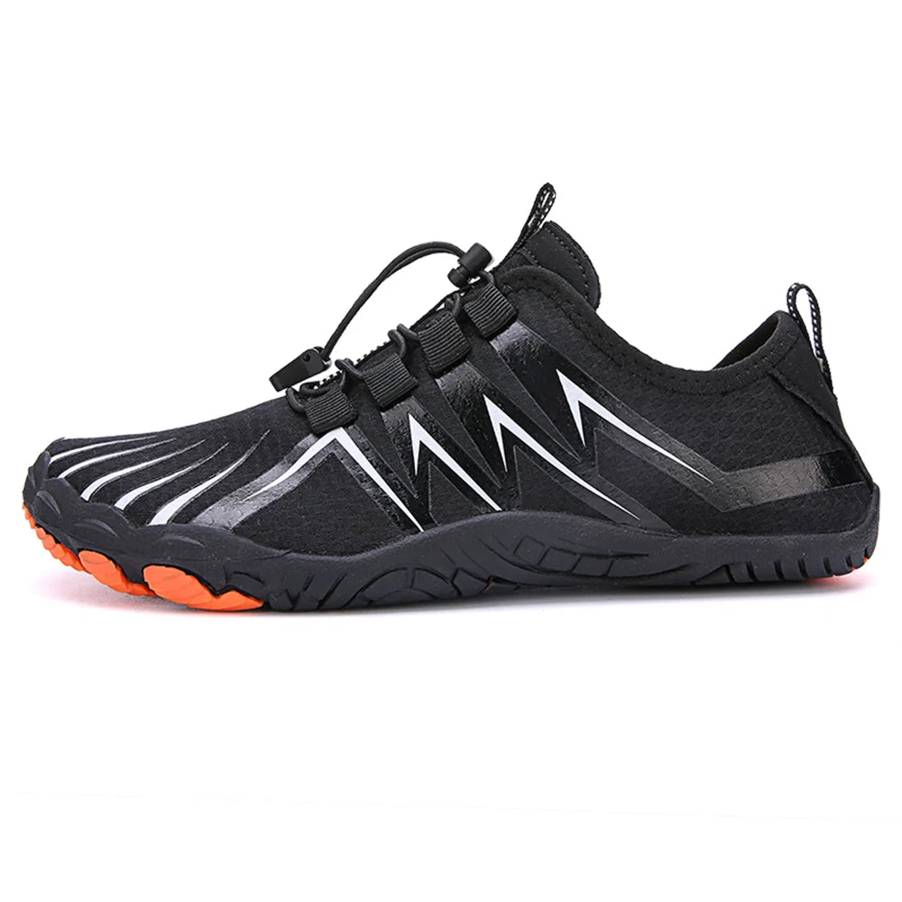 Sapatos Aquáticos Unissexo de Secagem Rápida para Homem e Mulher, Coloridos, para Praia, Natação, Surf e Beira-Mar, Ténis Aquáticos para Casal, Descalços, para Caminhada em Riachos