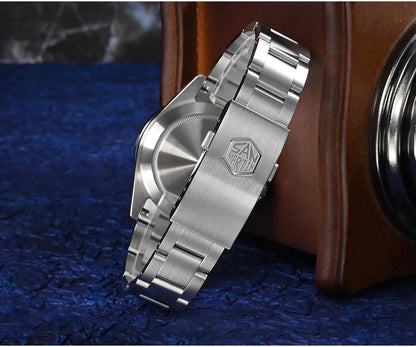 San Martin New 39mm NH34 BB GMT Automatic Mechanical Watch Sport Watch Sapphire Luminous Waterproof 100m for Men Watch SN0054