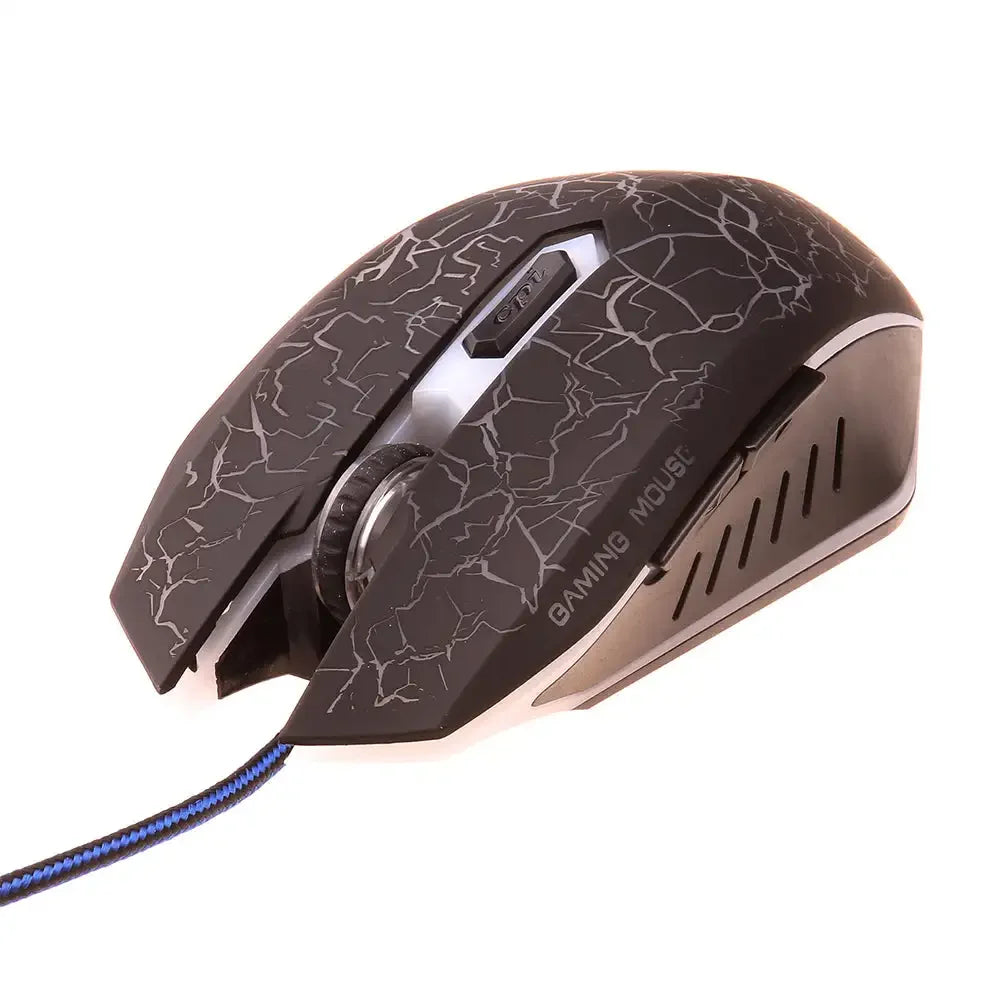 2400 DPI USB Wired Gaming Mouse LED Backlit Professional Gamer Mice Ergonomic Computer Mouse for PC Laptop Macbook