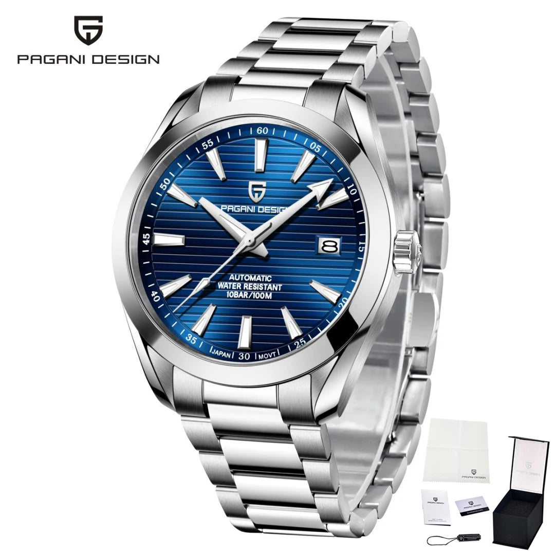 PAGANI DESIGN Luxury Business 40MM Men's Mechanical Watch Top Luxury Sapphire Glass Men's Automatic Watch 100M Waterproof