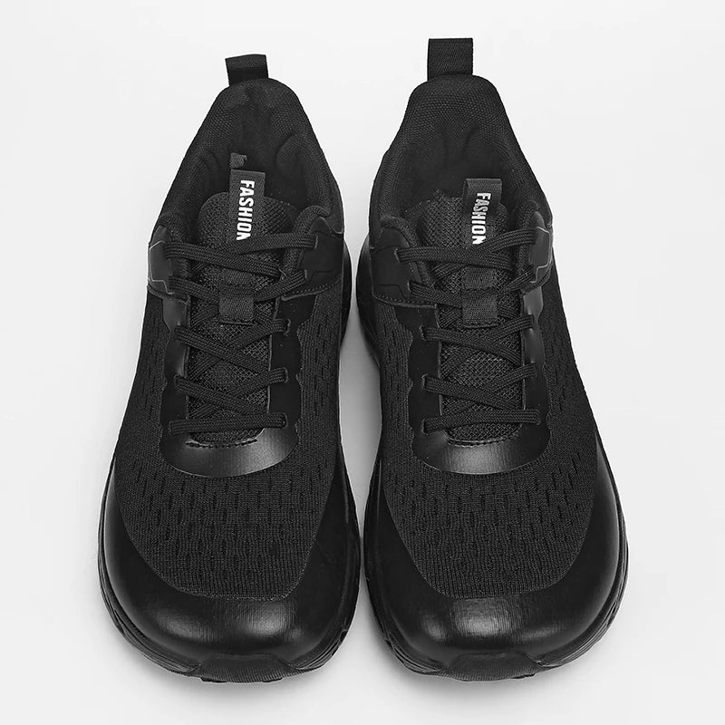 Wide Toe Box Sneakers Platform Soles Fashion Casual Sports Shoes Men Running Walking