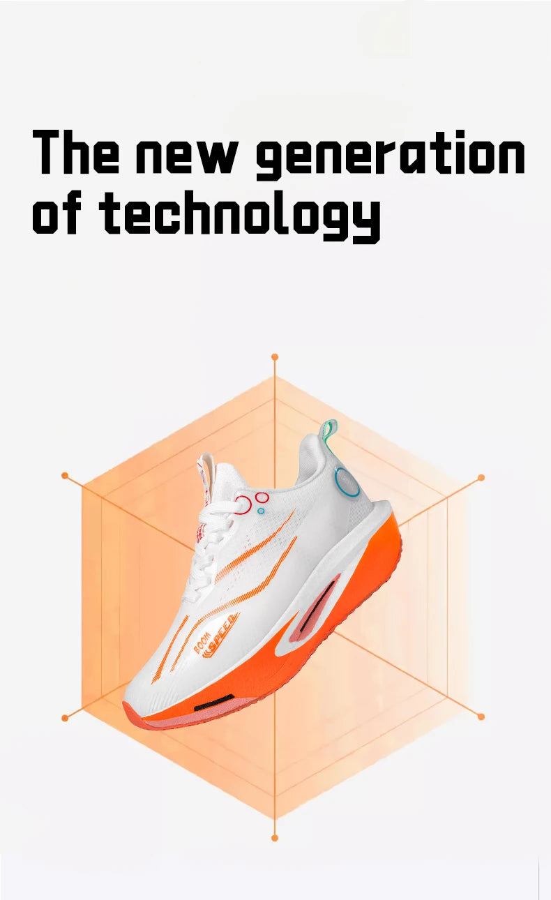 Zapatillas de running con placa de carbono para hombre y mujer, profesionales para maratón, competición y entrenamiento en carretera, transpirables y ligeras