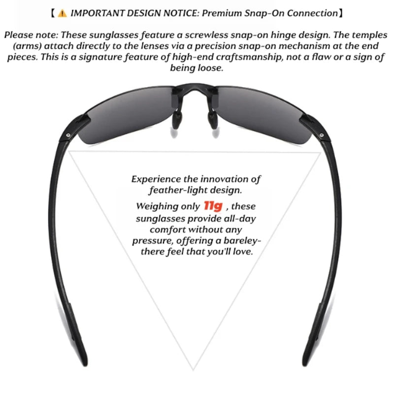4 bucăți ochelari de soare aviator polarizați, ultra-ușori, de 11 g, cu ramă TR90 fără cadru – flexibili și confortabili, unisex, pentru condus, pescuit și activități în aer liber