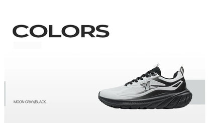 Xtep Male's Running Shoes Lightweight Breathable Shock Absorption Wear-Resistant Durability Cushioning Sneakers 875419110002
