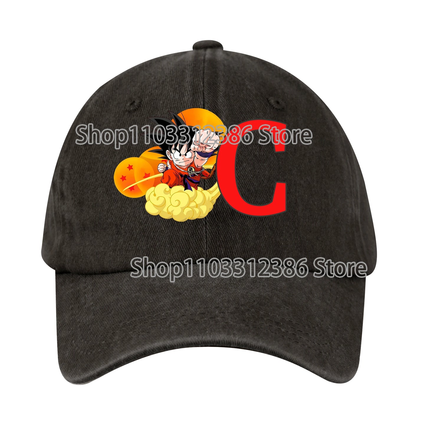 Dragons Ball Baseball Cap Men Casual Daily Outdoor Sunshade Hats Washable Anime Pattern Duck Tongue Hat Children Birthday Gift