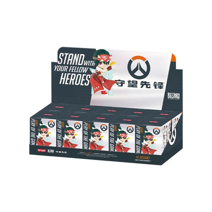 POP MART Overwatch Play of The Game Series Blind Box Mystery Box – urocze zabawki, ozdoby, figurki, dekoracje do domu, modele na biurko i lalki