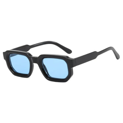 Ochelari de soare pătrați cu ramă mică, protecție UV, stil punk, pentru femei, cu imprimeu leopard, UV400, ochelari retro, pentru fotografie