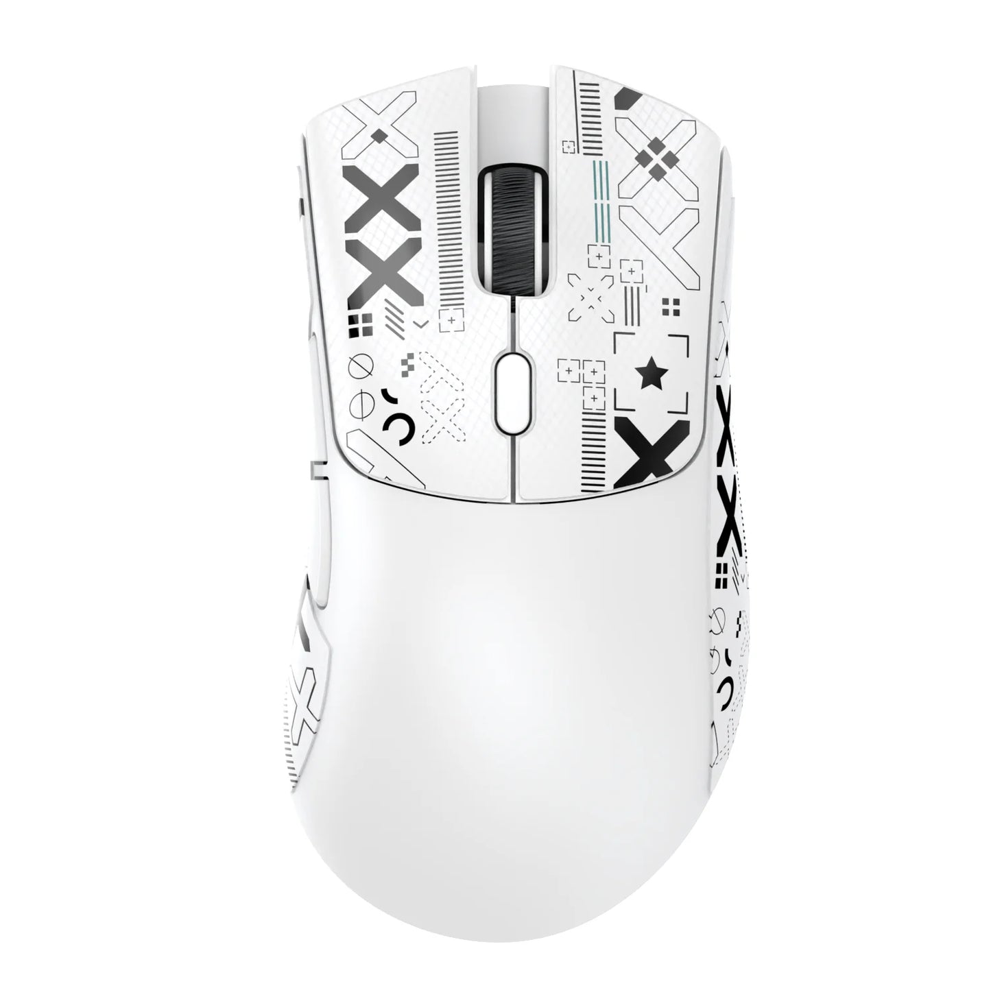 Attack Shark R1 bezdrátová Bluetooth herní myš, virální myš recenzovaná influencery, senzor PAW3311, frekvence odezvy 1000Hz
