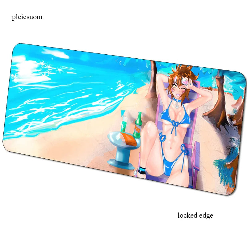 Tappetino mouse gaming Overwatch con stampa HD, 900x400x3mm, tappetino gamer per scrivania computer, mousemat PC economico per notebook