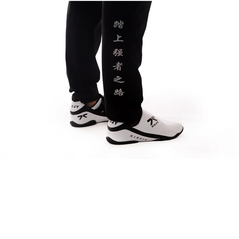 Firmway Professional Taekwondo Shoe for Unisex Soft Sole Kids Kung Fu Comfortable Men Women Tai Chi Karate Shoes White Sneakers