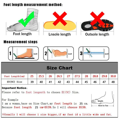 Lightweight Men's Walking Shoes Outdoor Soft Male Casual Shoes Flexible Breathable Men Loafers Slip-On Footwear Sneakers 39-48