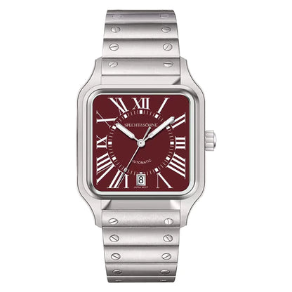 2025 New High Quality Specht&Sohne Watch 34MM Men Automatic Mechanical Watches Green Color Sapphire Stainless Steel Reloj Hombre