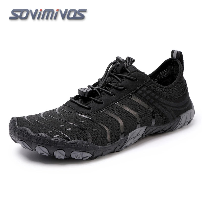 Water Shoes for Men Barefoot Beach Shoes Breathable Sport Shoes Quick Dry River White Sea Aqua Sneakers Soft Beach Sneakers