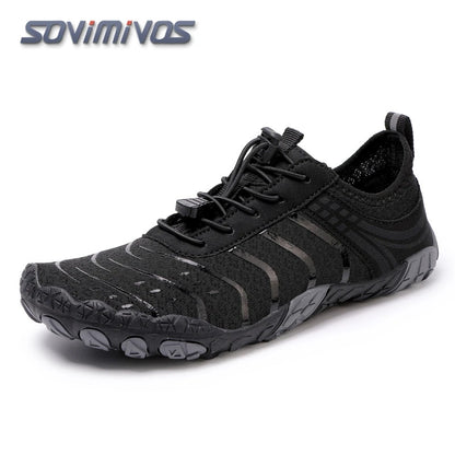 Water Shoes for Men Barefoot Beach Shoes Breathable Sport Shoes Quick Dry River White Sea Aqua Sneakers Soft Beach Sneakers