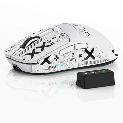 ATTACK SHARK X3/X3PRO 4K/8K bezdrôtová herná myš, 26K DPI, tri režimy pripojenia (káblové/2.4GHz/BT5.2), ľahká konštrukcia, senzor PAW3395 pre hráčov