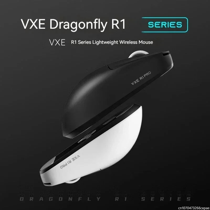 VXE Dragonfly R1 Pro Paw3395 Sensor Kabellose Maus Nordic 52840 2khz Smart Speed X Niedrige Latenz Büro-Gamer-PC-Gaming-Maus