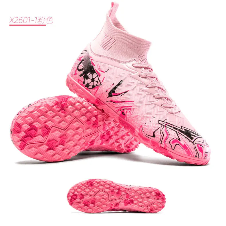 New Men's Professional Soccer Shoes Non-slip Football Boots Unisex Breathable Futsal Sports New Cleats Drop Shipping Ultralight