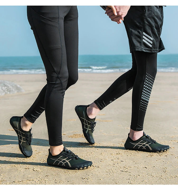 Aqua Shoes Herr Vattenskor Barfota strandskor Unisex Snabbtorkande utomhusskor Träningsskor Gymskor Sneakers Storlek 35–46