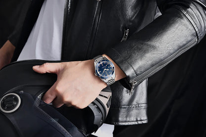 PAGANI DESIGN 41 MM Luxury Men Mechanical Wristwatch 200m Waterproof Sapphire Clock Automatic Stainless Steel Business Watch