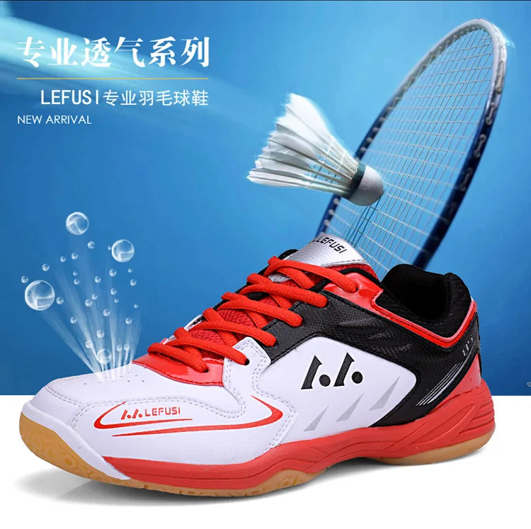 New Badminton Shoes Professional Competition Men and Women Unisex Sports Shoes Tennis Shoes Lightweight Table Tennis Sneakers