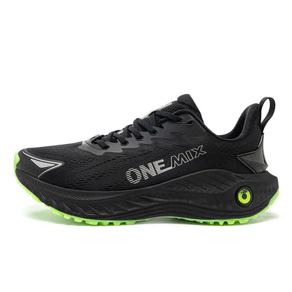 Zapatillas de running casual ONEMIX transpirables de verano para jogging, calzado deportivo ligero para hombre y mujer, gimnasio y exterior, con amortiguación