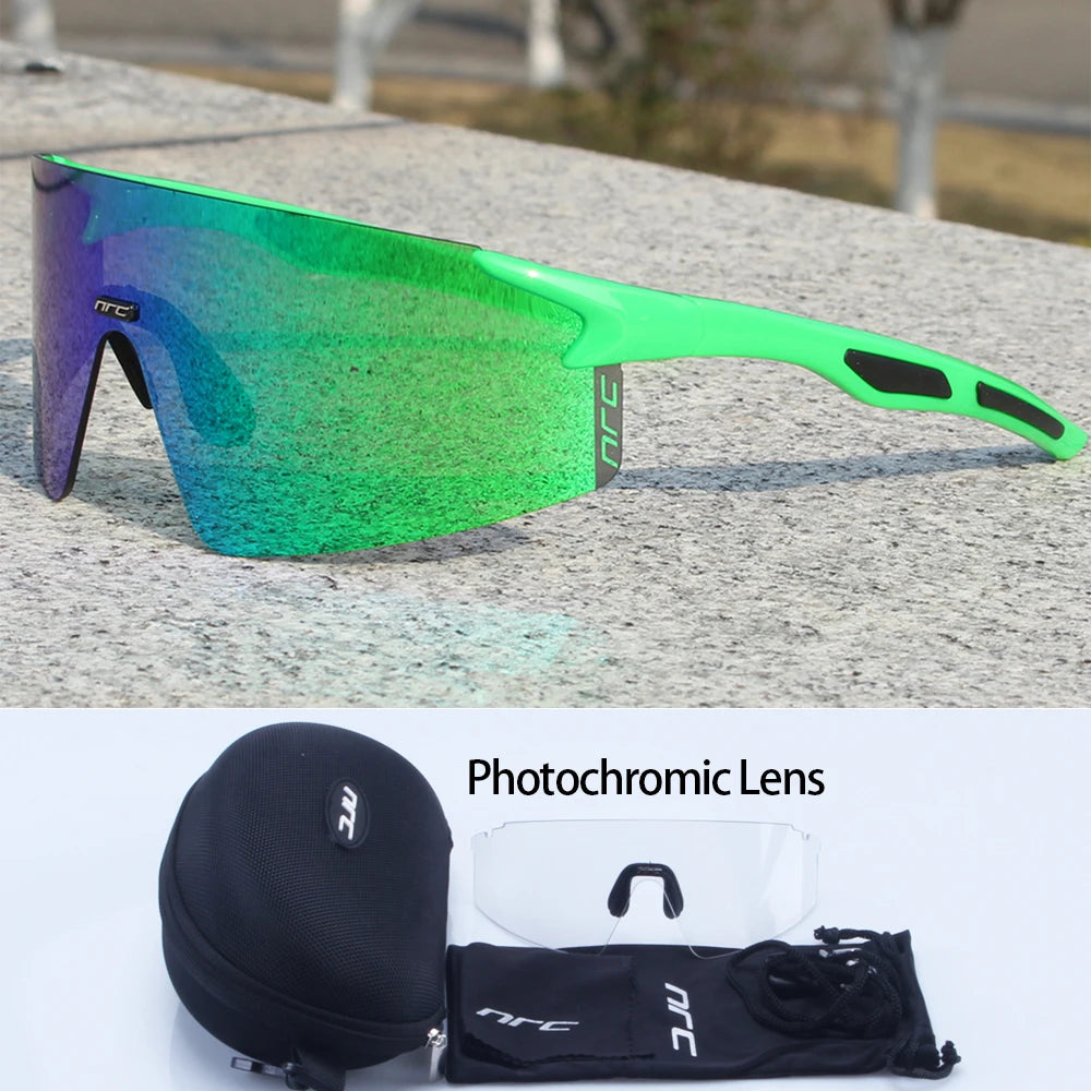 Ochelari de soare pentru ciclism marca NRC UV400 TR90, ochelari sportivi pentru bicicletă, MTB, mountain bike, pescuit, drumeții și călărie, pentru bărbați și femei