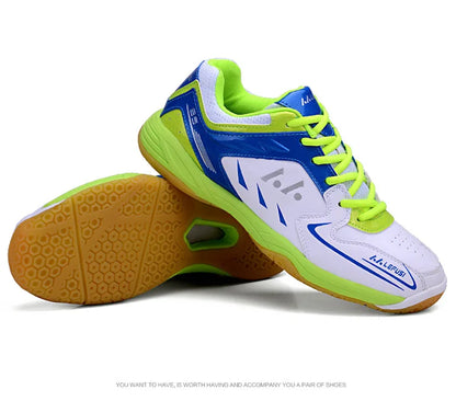 New Badminton Shoes Professional Competition Men and Women Unisex Sports Shoes Tennis Shoes Lightweight Table Tennis Sneakers