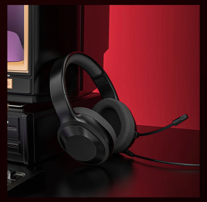 SMAILWOLF AK5 casque filaire casque de jeu casque de jeu e-sports léger avec microphone ordinateur de bureau universel