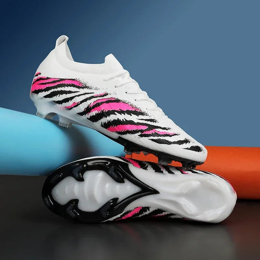 New Men Match Unisex Soccer Shoes Outdoor Adult Cleats Ultralight Football Boots Sport Non-Slip Comfortable Grass High-quality