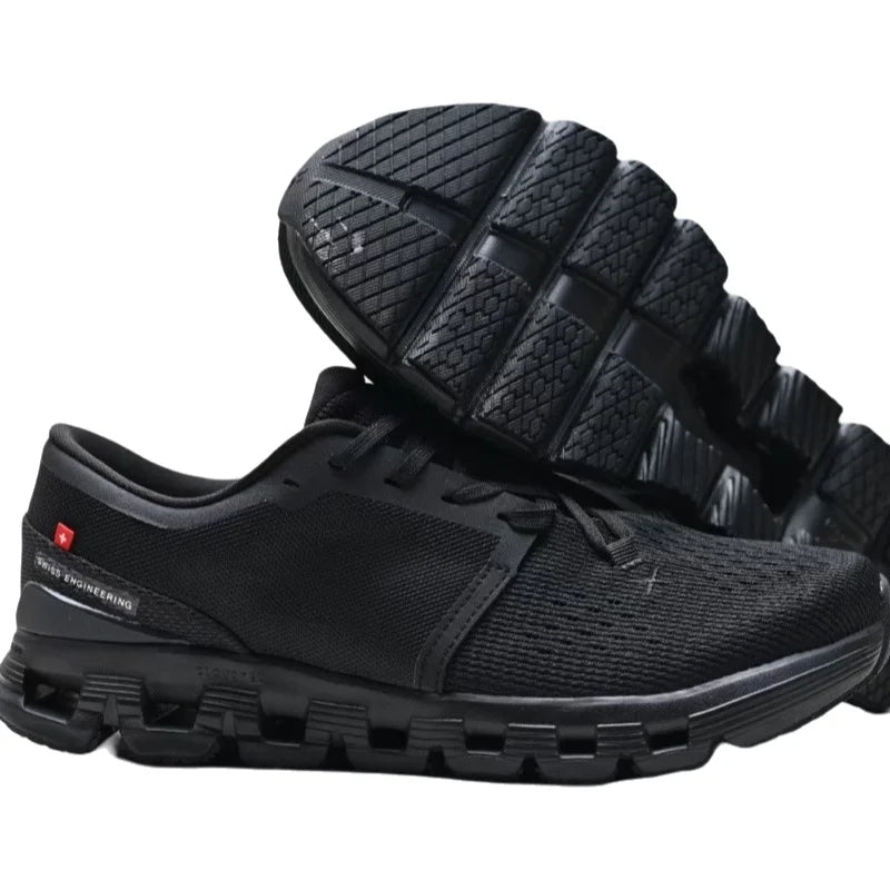 Sapatilhas de corrida outdoor leves, respiráveis e de cano baixo, unissexo, estilo desportivo casual, parte superior em PU e malha, antiderrapantes...